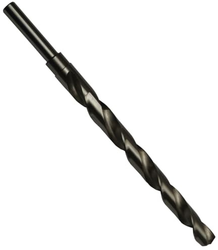 Drill America 5/8 x 12 High Speed Steel Extra Long Drill Bit with 1/2Shank, DWDDL Series