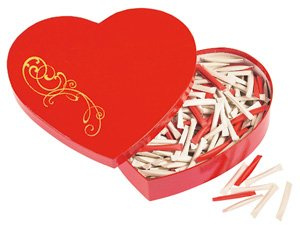 Historia Liebes-Geschenk: Love-Heart - Herzbox - der Liebesbeweis mit Überraschung (Jeder Tag - Neue Botschaft) zum Valentinstag
