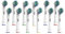 Generic Oral-B Compatible Toothbrush Replacement Heads, Pack of 3, 12-Piece