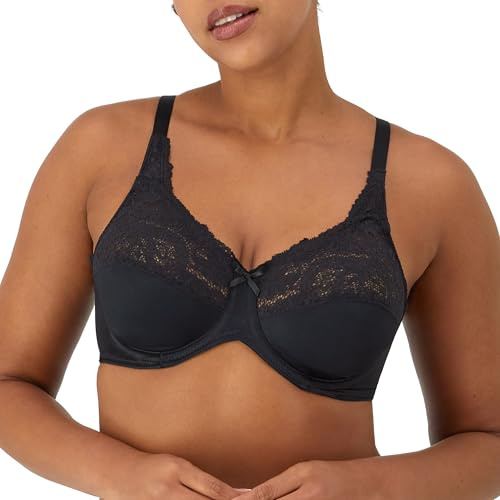 Maidenform womens Microfiber minimizer bras, Black, 38DD US