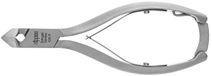nippes Solingen Kopfschneider Nagelzange für starke Fußnägel 14 cm Edelstahl Rostfrei Profi Nagelzange für die Fußpflege Kopfschneider Fussnagelzange, silber, 1 stück | rostfrei, Profi-Fußpflege, verdickte eingewachsene Nägel, präziser Schnitt, ergonomischer Griff