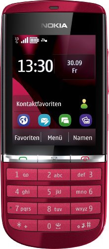 Nokia Asha 300 2.4 0.125GB 1110mAh Rosso