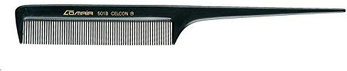 Comair 7000350 Stielkamm 501 fein gezahnt Profi-Line, schwarz