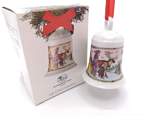 Hutschenreuther Porzellanglocke Weihnachtsglocke 1995 OVP -