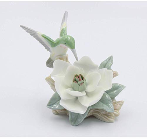 Cosmos 96402 - Figura de colibrí con Magnolia, 10 cm de Alto