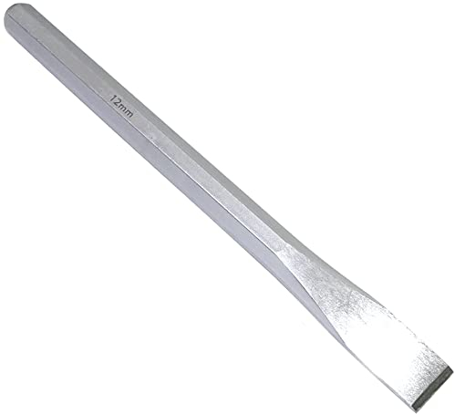 AERZETIX - C2255 - Geraden Meißel - Stechbeitel - Betonmeißel - 12mm - Betonstein für die Arbeit/Skulptur/DIY