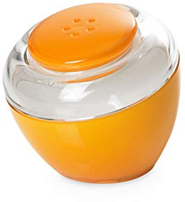 Omada Design Spargisale o Spargipepe Colorato, Tappo con Chiusura a Pressione, Lavabile in Lavastoviglie, Made in Italy, Linea Movida, Giallo