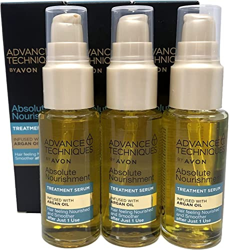 Avon Advance Techniques 360, nährendes Marokkanisches Argan-öl, Leave-In Maske, 3 Stück