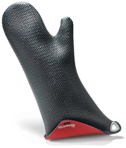 Kitchengrips 110120-11 BBQ Mitt Grillhandschuh, FLXaPrene, Rot