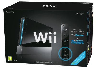 Nintendo Wii Sports Resort Pack Black
