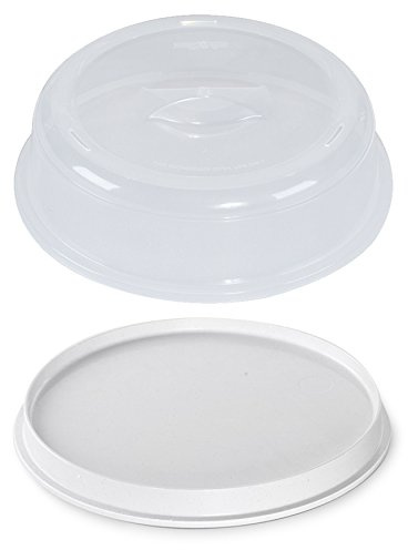 Nordic Ware Meat Grill Microwave Spatter Cover, 10-Inch, Multicolor