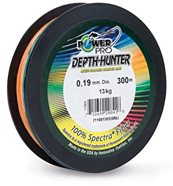 Power Pro Depth-Hunter 300m 0,15mm multicolor geflochten