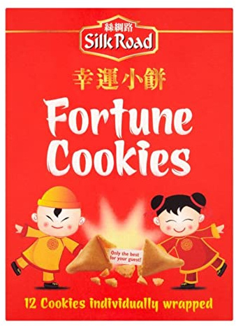 Silk Road Fortune 12 biscuits emballés individuellement
