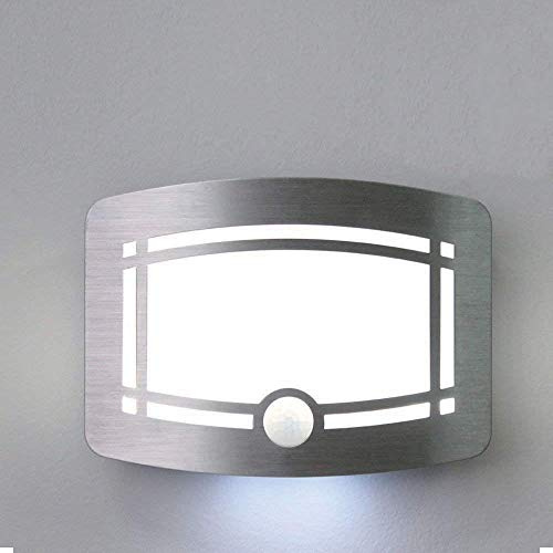 Sentik Applique murale avec 10 LED à détecteur de mouvement sans fil pour couloir, chambre, escalier