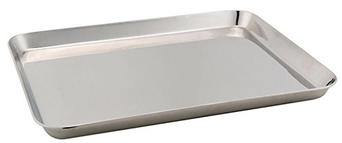 ILSA Vassoio da vetrina, Acciaio Inox, cm 34x26