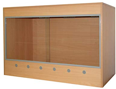 Lucky Reptile Furni-Tarrium, Farbe:Buche, Größe:120cm x 50cm x 50cm