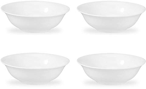 Royal Worcester Serendipity Cereal Bowl, White, Dia.16cm - Set of 4