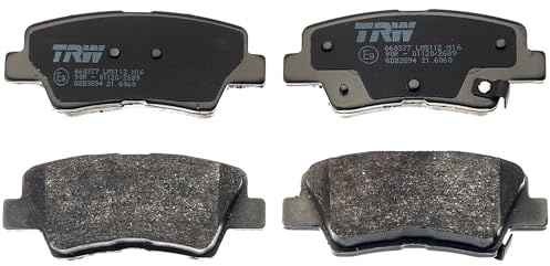 TRW GDB3594 Pastillas de Freno Juego de 4 para Hyundai Tucson III (TL, TLE) 2015-2023 Eje Trasero y Otros Vehículos