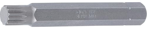 BGS 4862 | Embout | longueur 75 mm | 10 mm (3/8) | denture multiple intérieure (pour XZN) M10