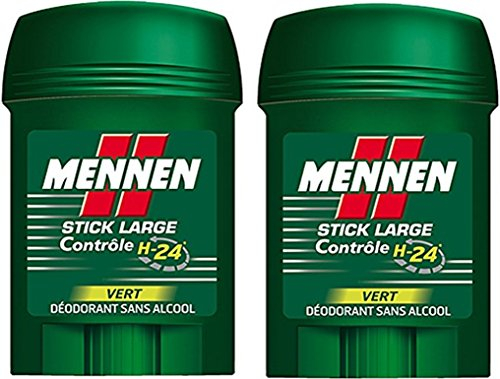 MENNEN Déodorant Homme Stick Tonique 50ml - Lot de 2