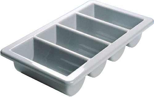 2 x Besteckmulde/Bestecksammler/Besteckkasten, Grau | Gr. 32,5 cm x 53 cm