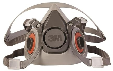 3M 50051131070269 Half Face piece Respirators 6000 Series, Reusable