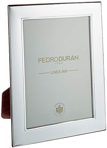 Pedro Duran 07500289 - Marco con diseño Bach, 19 x 24 cm, Color Plata