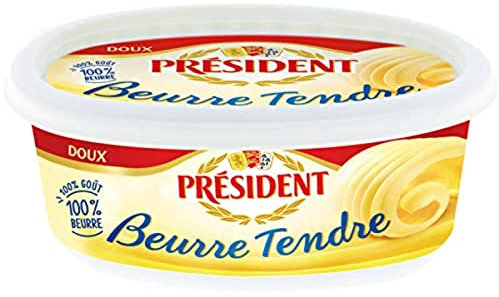Président Beurrier tendre doux - Le paquet de 250g