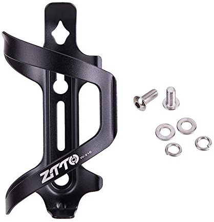 Portaborraccia per Bicicletta, Alluminio Portaborraccia Bici Porta Borracce con Vite M5*12mm per Biciclette,Mountain Bike