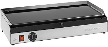 Milan Toast - Fry top vetroceramica doppio liscio 59x28cm 220-240v 50/60hz 1,8kw