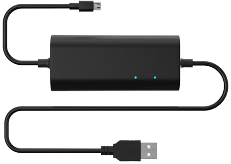 Newding USB Stromkabel Kompatibel mit Fire TV Stick 4K Max HD Lite, Praktisches Zubehör, Ersetzt Original Netzteil & Langes Ladekabel, Stabile Stromversorgung Als Kurzes Power Kabel Direkt Vom TV