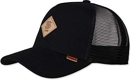 Djinns - Cotton Knit (Black) - Trucker Cap Meshcap Hat Kappe Mütze Caps