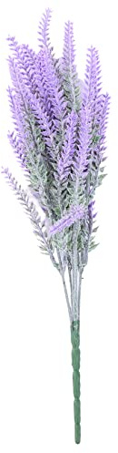 TaNeHaKi KüNstliche Lavendel Blumen, Kunstblumen,4 StüCk KüNstliche Pflanzen,GefäLschte Lavendel Lila Deko FüR Garten Hochzeit BüRo, Wohnkultur