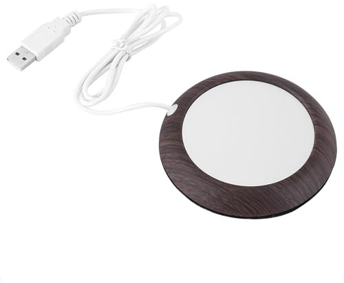 Changor USB Coffee Mug Warmer, Electric Cup Warmer Heat Beverage Mug Mat Heated Coaster for Office Home Desk