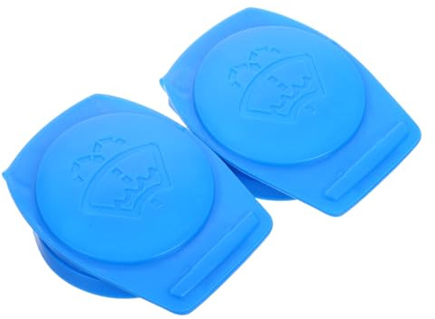 Gogogmee 2pcs Windshield Washer Fluid Reservoir Cap for and Removable Design for Easy Cleaning Compatibility Quick Replacement Car Window Cleaning Accessory