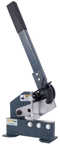 Industrial Sheet Metal Plate Shear, Solid Construction Mounting Type Metal Shears, High Precision Manual Hand Plate Shear (10 Inch)