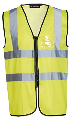 Blackrock Hi-Vis Executive Sleeveless Vest Waistcoat, fully EN certified