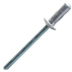 Scell-it - Rivet multi serrage aluminium acier tete plate - Ø mm.4 - Long. mm.9,5 - Cond..400 -