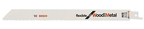 Bosch Accessories 2608654981 Säbelsägeblatt S 1122 VF, Flexible for Wood and Metal, 5er-Pack Sägeblatt-Länge 225 mm 5 S