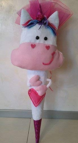 Hobby Welt kreativ Schultüte Nähset Einhorn Flöckchen mit Nähanleitung und Material