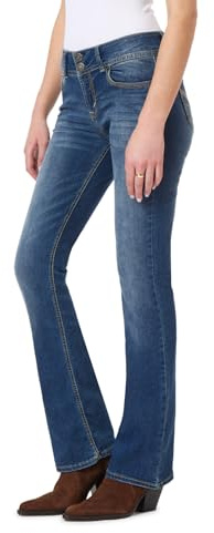 WallFlower Jean pour Femme Taille Plus Large InstaStretch Luscious Curvy Bootcut - Bleu - 50 Plus