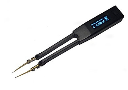 LCR-Reader Compatible with Smart Tweezers ST5-S Professional LCR Meter With Extra Battery & Ergonomic Bent Test Leads ESR-meter Digital Multimeter 2 Year Warranty Inductance Meter…