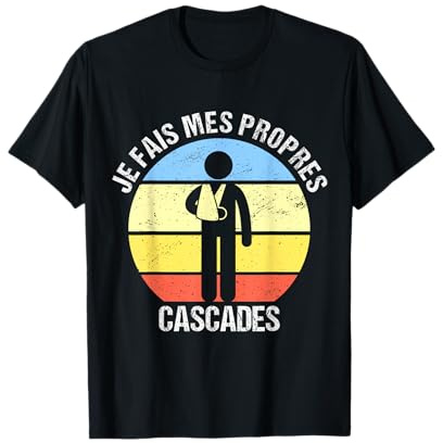 Je Fais Mes Own Cascades Bon Recovery Bras cassé T-Shirt