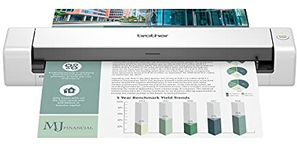 Brother DS-740D Duplex Compact Mobile Document Scanner (Renewed Premium)