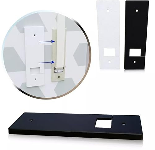 Abdeckung für Fenster Rolladengurt Blende Abdeckung Gurtwicklerblende Ohne Gurtausbau 160mm (Schwarz)