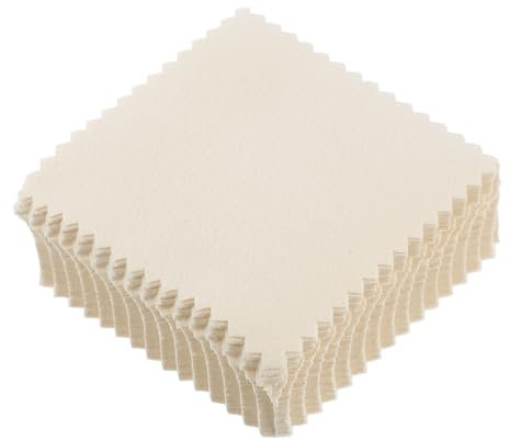 VALICLUD 150pièces Chiffons De Nettoyage Et or Chiffons De Polissage Pour Bijoux Et Argenterie Pour Éliminer Les Taches Digitales
