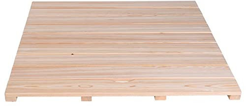 Tappetino da bagno in bambù per bagno, resistente, tappetino per vasca da bagno, spa, sauna, piscina, vasca idromassaggio, tappetino per doccia all'aperto per camper, decorazione e protezione per