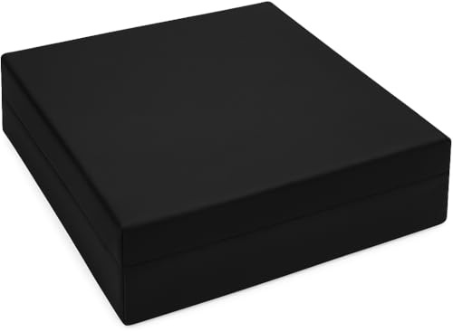 Aeromi® Memory Foam Wheelchair Cushion | Pressure Relief Seat Pad for Back & Hip Pain | 16x18 | 2, 3, 4 Thickness Options | Fits Wheelchairs, Office Chairs & Car Seats (Black, 16x18x4)