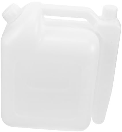 KONTONTY Botella Mezcladora De Gasolina y Aceite 4 Litros Para Motor 2 Tiempos Plástico Duradero Uso Exterior Transporte Portátil
