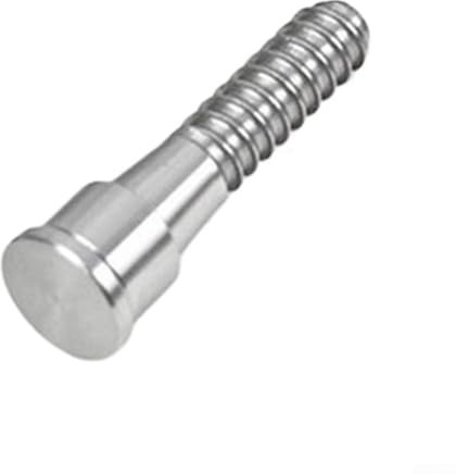 Linnkyfloa Vite mandrino in acciaio 45# - Testa rotonda piatta per mandrino a ingranaggi da 3,75 pollici, durezza 10,9, vite ad alta resistenza